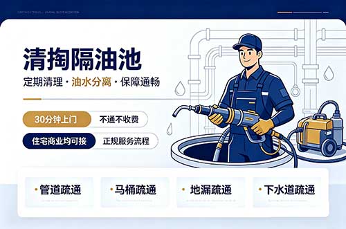 临海清掏隔油池